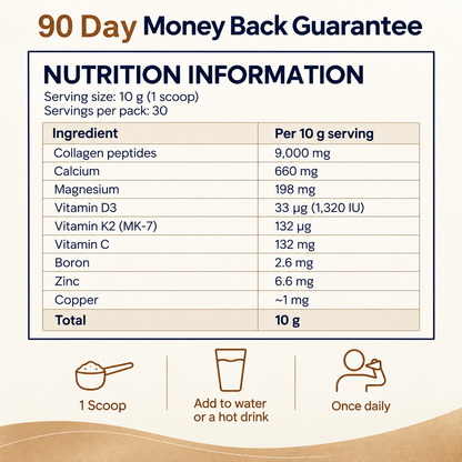 Collagen Peptides with Calcium & Essential Minerals